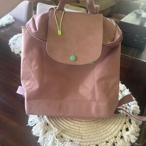 Longchamp Dusty Rose Backpack